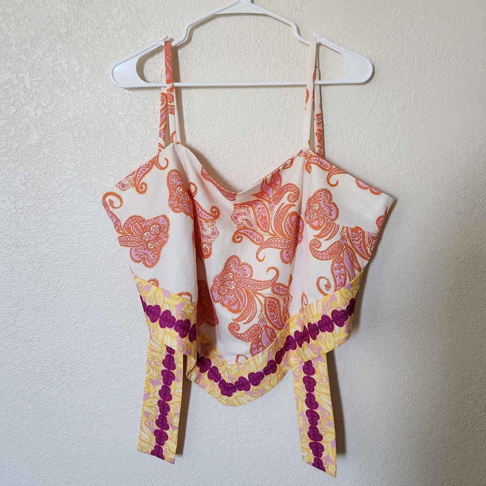 Eloquii Floral Print Women’s Top